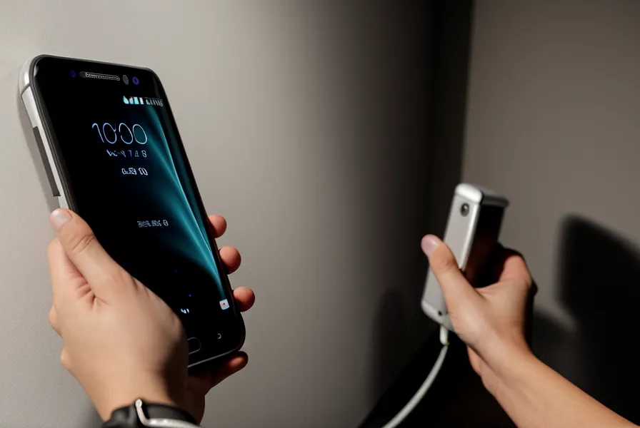 Smartphone zeigt sinkende Zug-Ereignisse als Beleg für erfolgreiches Zugverhalten-Training