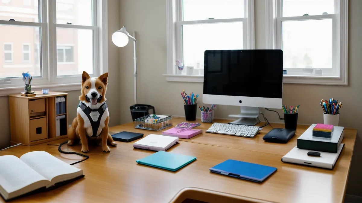 Leinenführigkeit im Vergleich: Hund an lockerer Leine nach Online-Hundekurs-Training